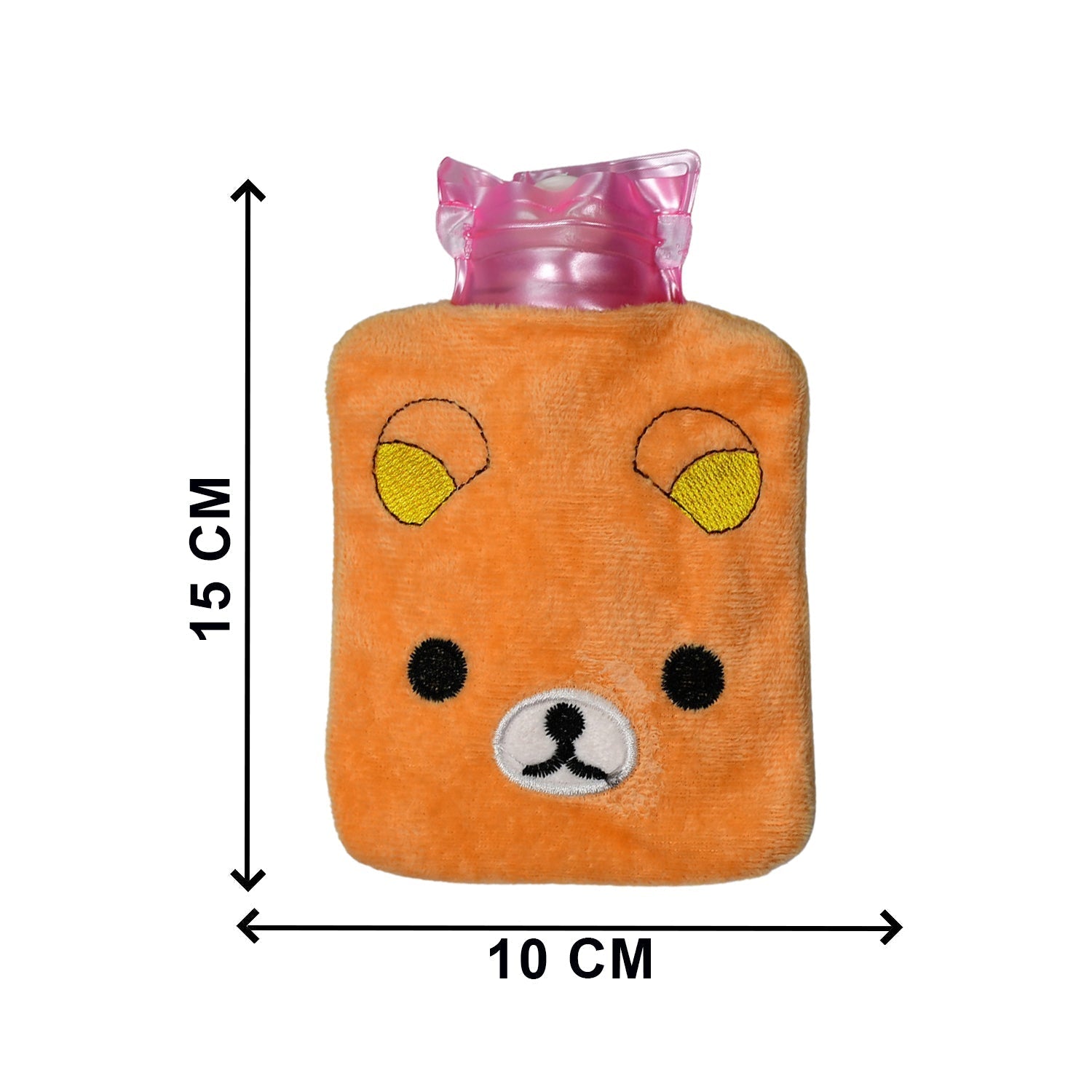 6503 Orange Panda small Hot Water Bag with Cover for Pain Relief, Neck, Shoulder Pain and Hand, Feet Warmer, Menstrual Cramps. 6503 Orange Panda small Hot Water Bag with Cover for Pain Relief, Neck, Shoulder Pain and Hand, Feet Warmer, Menstrual Cramps.
